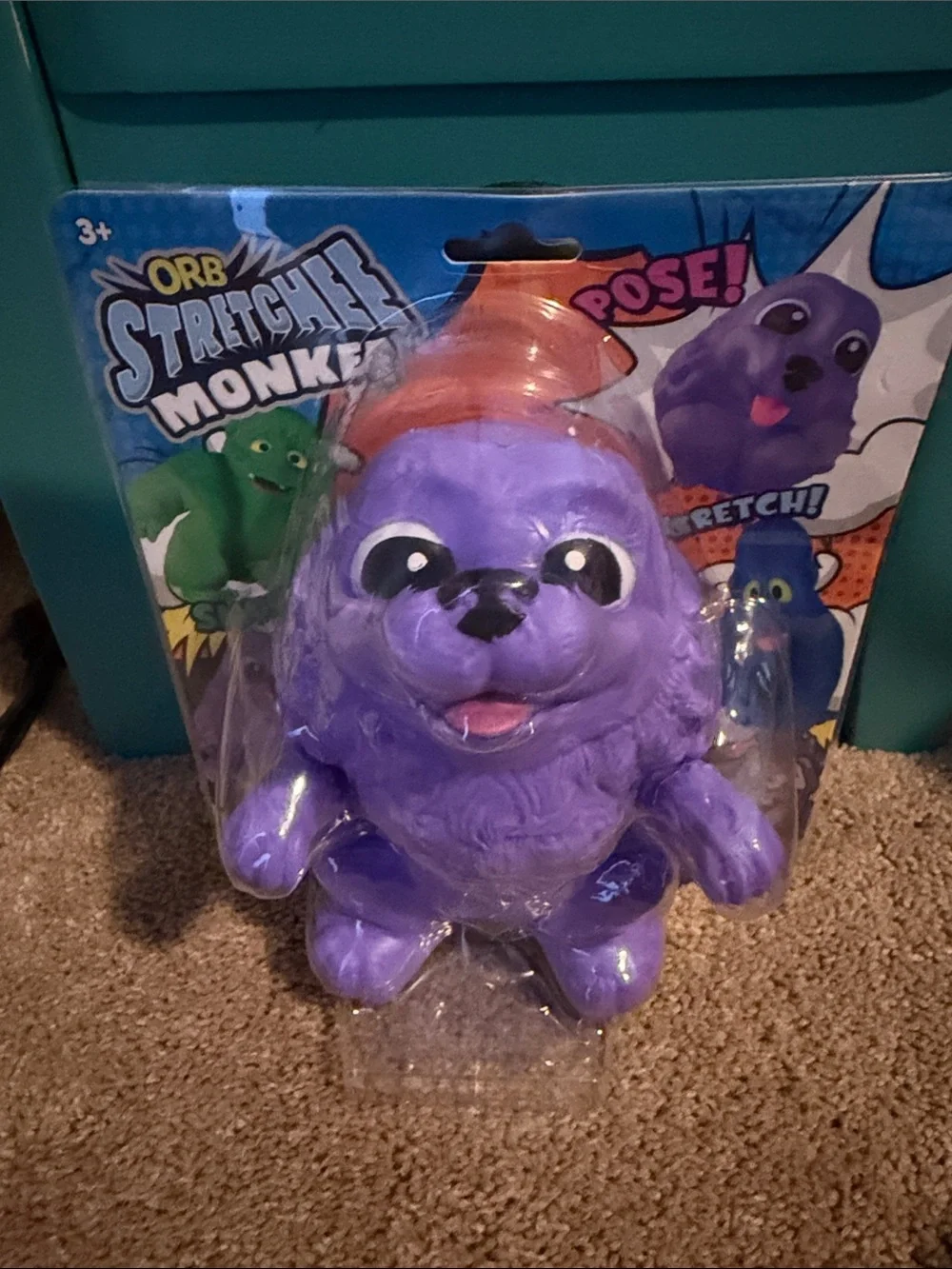 Jumbo Stretchie poodle  Purple Stretchable